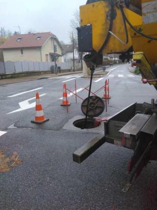 Curage réseau eau usée