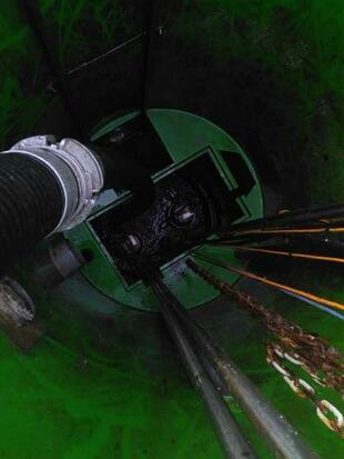 Vidange fosse de relevage